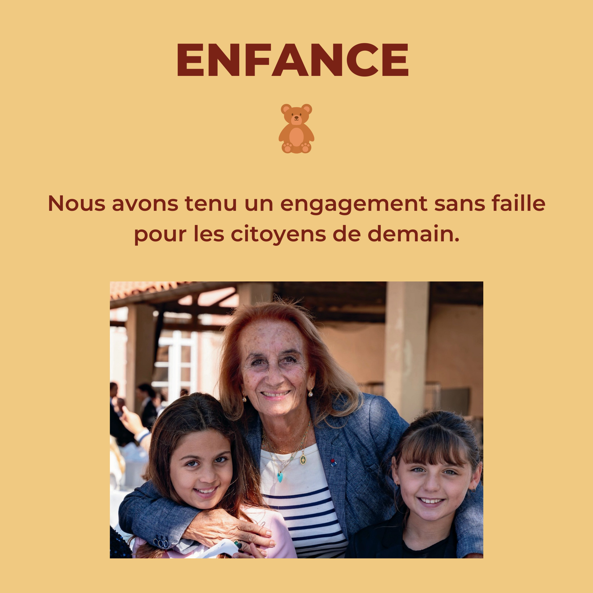 Notre parti CASSIS - PROGRAMME ENFANCE