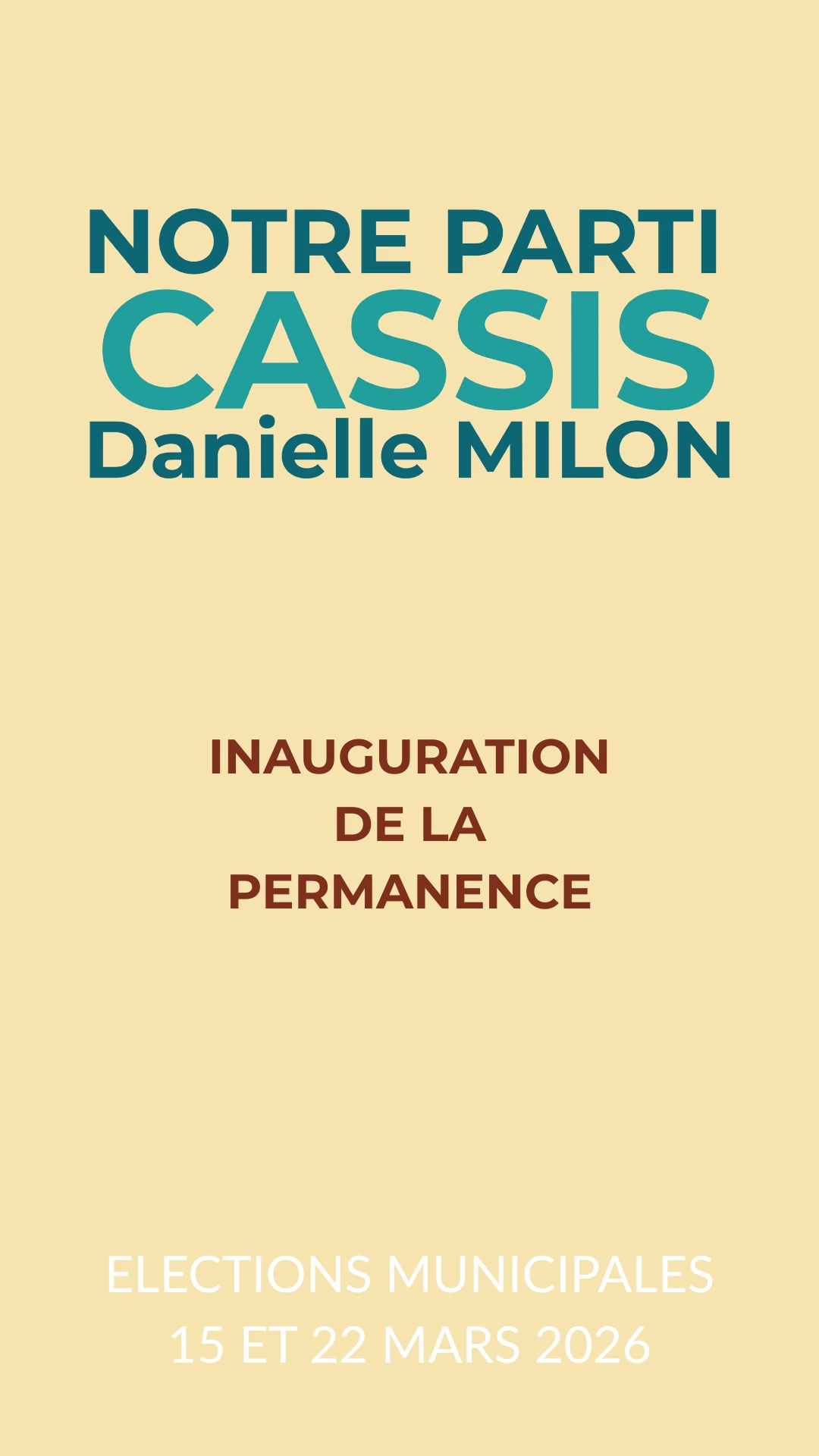 Inauguration de la permanence