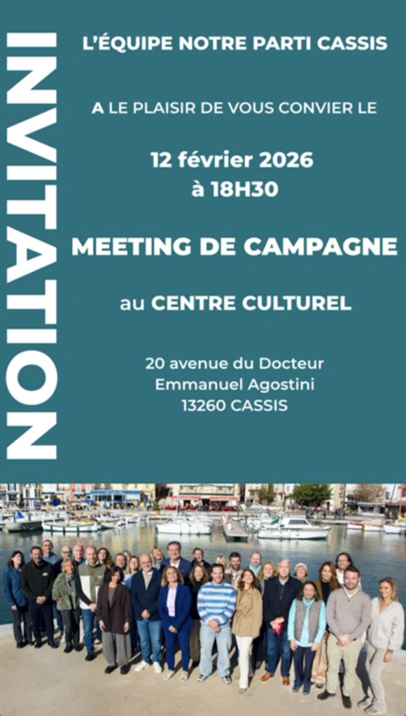 Notre parti CASSIS - COMMUNIQUÉ PREMIER MEETING - Municipales CASSIS 2026